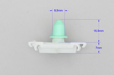 SPINKA KLIPS LISTWY BOCZNEJ - VW GOLF III VENTO