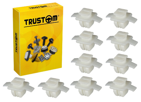 10x SPINKI LISTWA NAKŁADKA POSZERZENIE BŁOTNIKA DO HONDA CIVIC VIII UFO