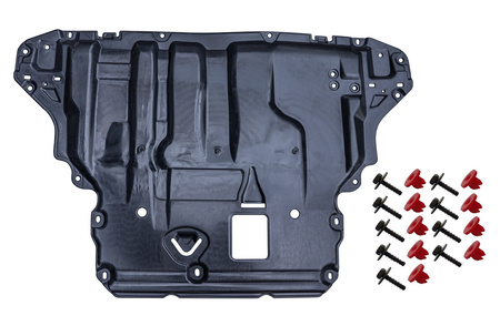  OSŁONA PŁYTA DOLNA POD SILNIK + WKRĘTY SPINKI DO FORD FOCUS Mk4 IV 2018-