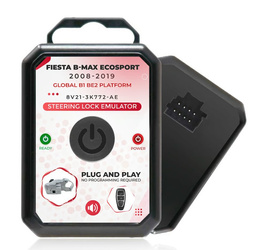 EMULATOR RYGLA BLOKADY KIEROWNICY FORD FIESTA Mk7 2008-2019 B-MAX 2008-2019