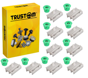 10x SPINKA + TULEJKA LISTWY PROGOWEJ BMW E46 E36