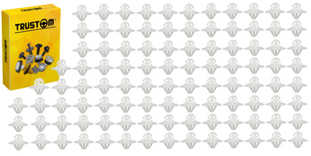 100x KOŁEK SPINKA LISTWY BOCZNEJ SPRINTER CRAFTER