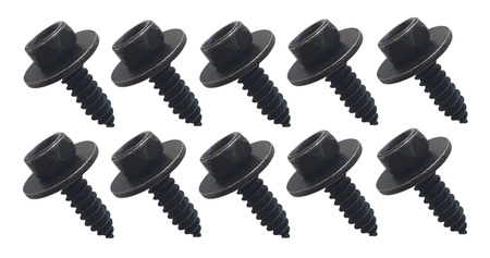 10x WKRĘT 6,3x19 OSŁON ZDERZAKA NADKOLI FORD OPEL 