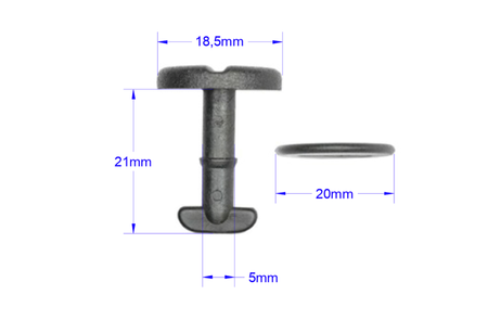 STOPER SPINKA DYWANIKI BMW 3 E46 5 E32 E34 E38 E39