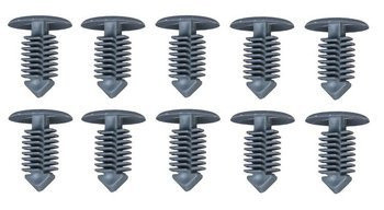 10x SPINKA KOŁEK TAPICERKI 7mm UNIWERSALNY SZARY