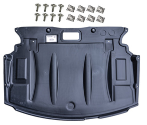 OSŁONA PŁYTA DOLNA POD SILNIK +SPINKI 51717033761 DO BMW E60 E61 2003-2010