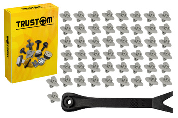 50x SPINKA KOŁEK LISTWY BOCZNEJ OPEL MOVANO VIVARO