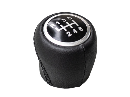 GAŁKA DŹWIGNIA LEWAREK ZMIANY BIEGÓW 6B SKÓRA FIAT DOBLO II 2 263 2010-2022