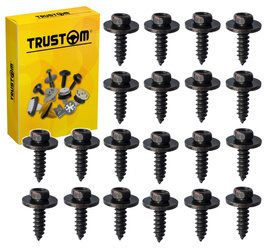 WKRĘT MONTAŻOWY CZARNY 5,5x19 UNIWERSALNY 20 SZTUK