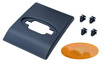 LISTWA BOCZNA SŁUPKA SŁUPEK LEWA BOK + LAMPKA DO RENAULT MASTER III 3 10-