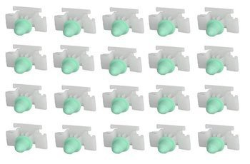 20x SPINKA KLIPS LISTWY BOCZNEJ PROGU BMW 3 E36