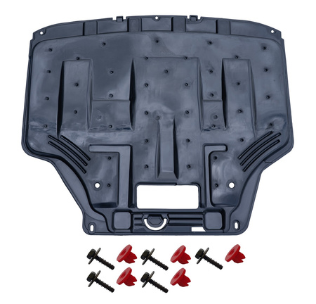  OSŁONA PŁYTA DOLNA POD SILNIK + WKRĘTY DO FORD FIESTA Mk6 VI 2008-2017 