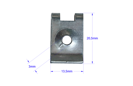 20x ZESTAW BLASZEK WKRĘTÓW 4.8 MONTAŻOWYCH BMW 3 E46 E90 5 E39 E60 E63 E81