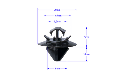  SPINKA LISTWY BOCZNEJ CITROEN C4 JUMPY II 07-16