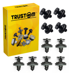 10x SPINKA TAPICERKI DRZWI VW PASSAT B6 GOLF POLO