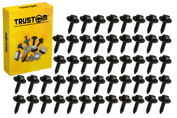 SPINKA WKRĘT MONTAŻOWA ŚRUBA OSŁONY 50 SZT