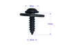 WKRĘT MONTAŻOWY TORX 4,2x15 N10309101 AUDI SEAT