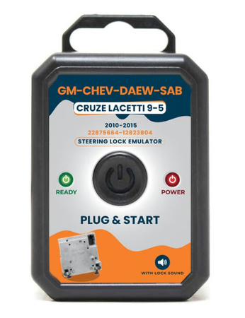 EMULATOR RYGLA BLOKADY KIEROWNICY DAEWOO CHEVROLET CRUZE LACETTI 2010-2015