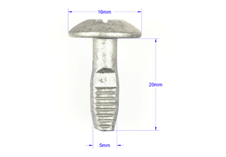 WKRĘT SPINKA OSŁONY SILNIKA PEUGEOT 206 207 407