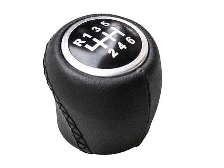 GAŁKA DŹWIGNIA LEWAREK ZMIANY BIEGÓW 6B SKÓRA FIAT DOBLO II 2 263 2010-2022