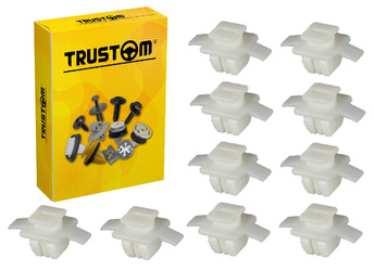 10x SPINKI LISTWA NAKŁADKA POSZERZENIE BŁOTNIKA DO HONDA CIVIC VIII UFO