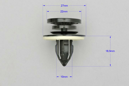 SPINKA TAPICERKI DRZWI AUDI A3 A4 B6 B7 EXEO 10szt