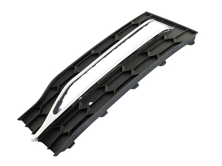 KRATKA RAMKA ZAŚLEPKA HALOGENU CHROM LEWA DO SKODA SUPERB III 3 LIFT 19-24