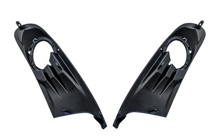 KRATKA RAMKA ZAŚLEPKA ATRAPA HALOGENU LEWA+PRAWA KPL VW GOLF VI 6 2008-2014