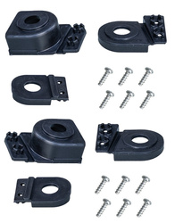 ZESTAW NAPRAWCZY UCHWYTY MOCOWANIA USZY UCHO LAMPA L+P DO AUDI A6 C6 04-11