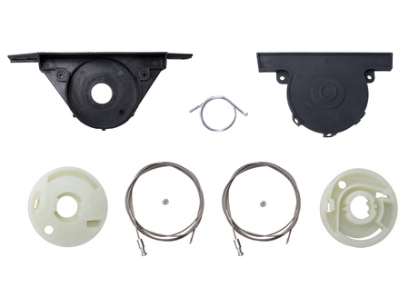 ZESTAW NAPRAWCZY LINKI PRAWE DRZWI PRZESUWNE ELEKTRYCZNE VW T5 T6 MULTIVAN