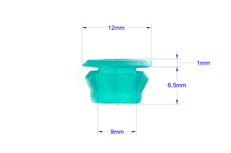 20x SPINKA + TULEJKA GNIAZDO LISTWY PROGOWEJ PROGU DO BMW 3 E36 E46 E90 E91